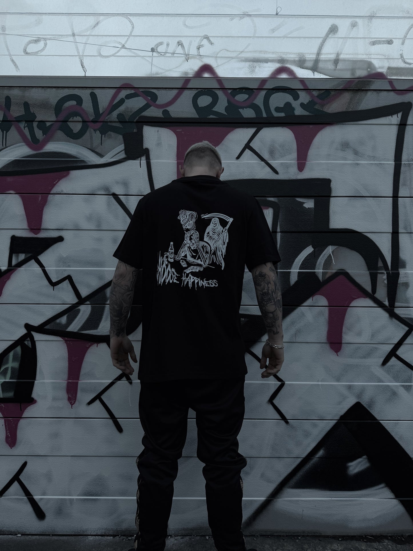 Relaxed Fit T-Shirt "CHOOSE HAPPINESS"