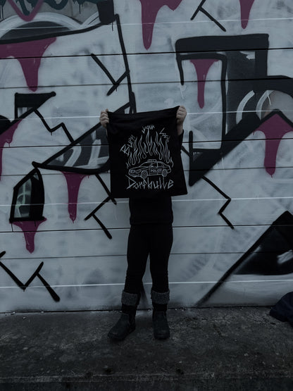 SATANICS Bag "Burn your local Dorfbulle"