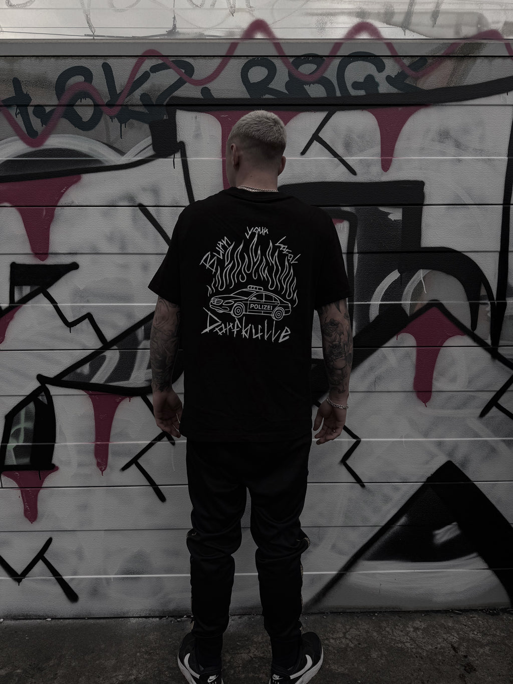 BURN YOUR LOCAL DORFBULLE T-SHIRT