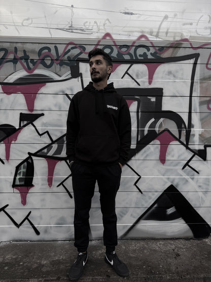 College Hoodie "Burn your local Dorfbulle"