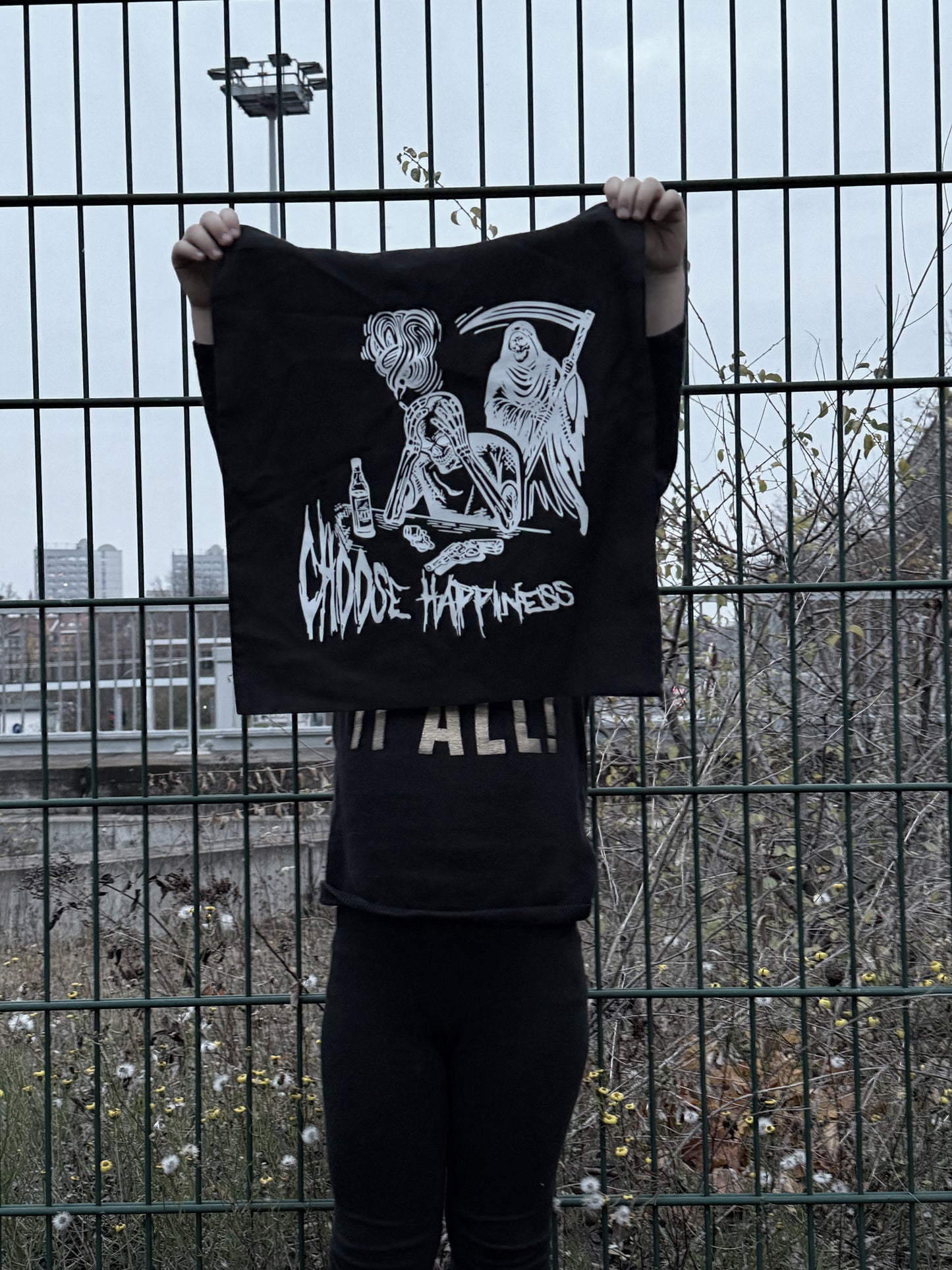 SATANICS Bag "CHOOSE HAPPINESS"