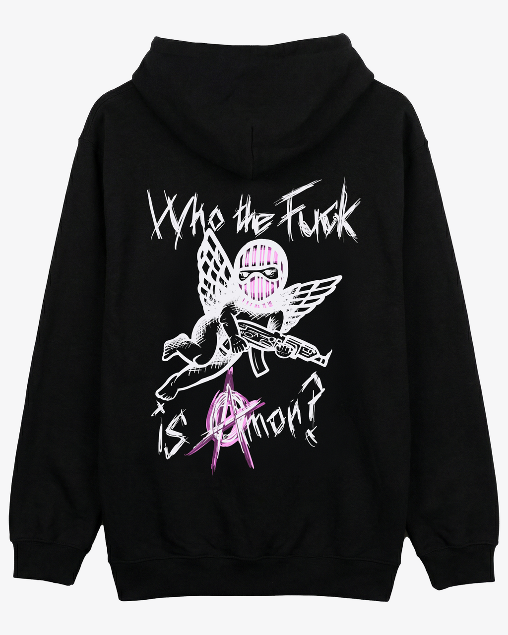 WHO THE FUCK IS AMOR ZIP HOODIE